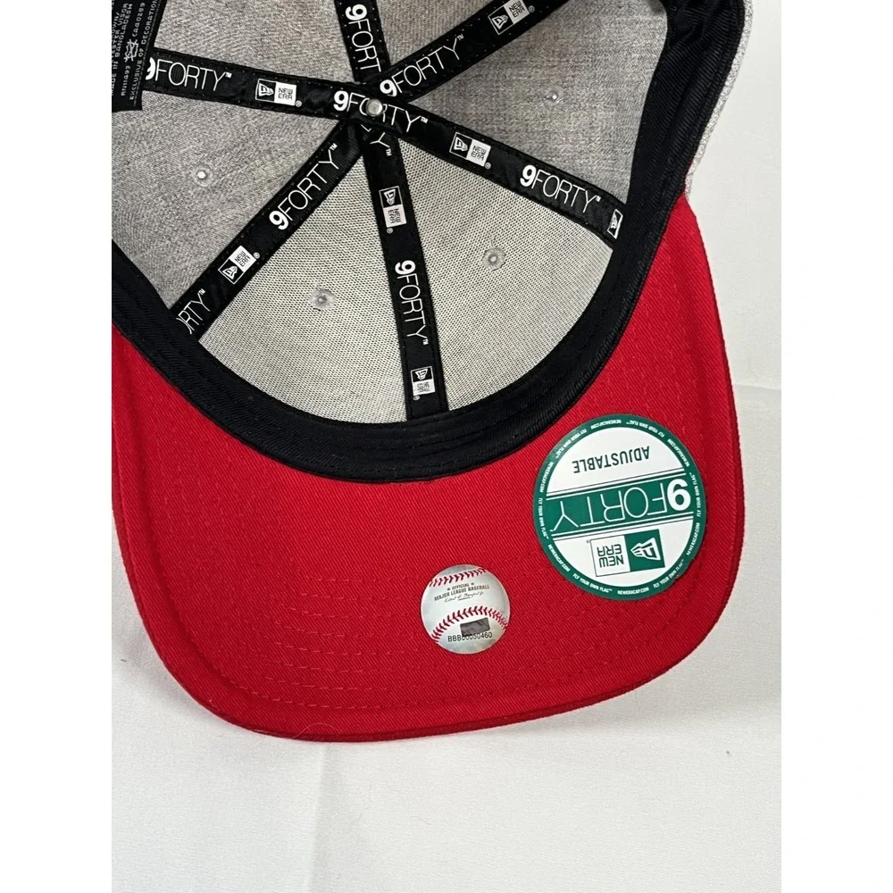 Saint Louis Cardinals Hat Cap‎ Adjustable Red Gray Pre-Owned